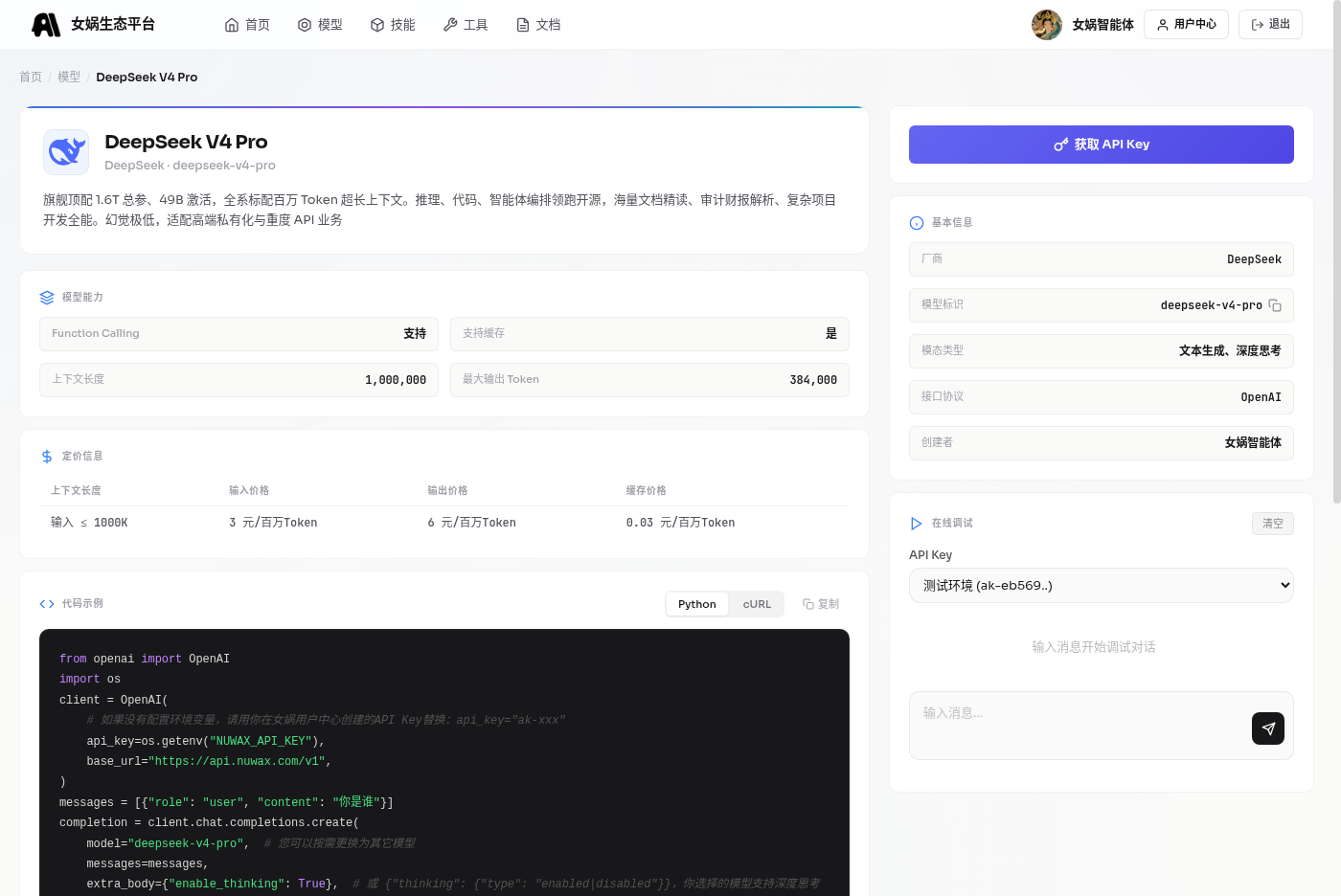 模型详情