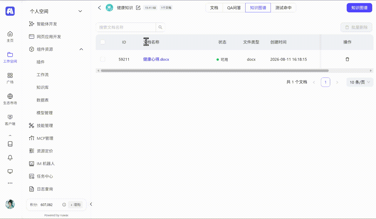 知识谱图展开